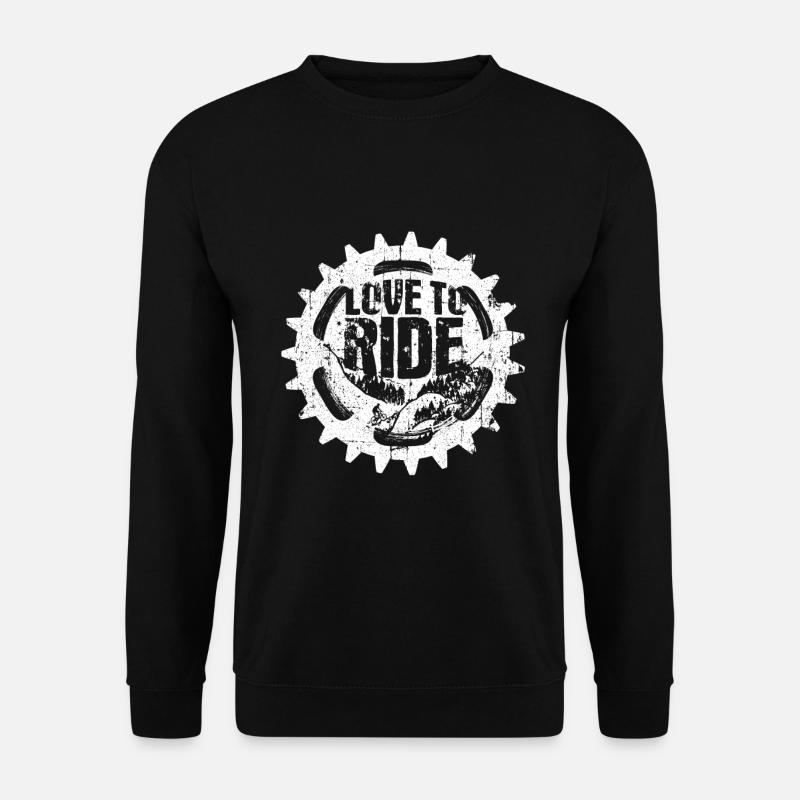 Fahrrad Rad Sport Bike - Unisex Pullover - Schwarz