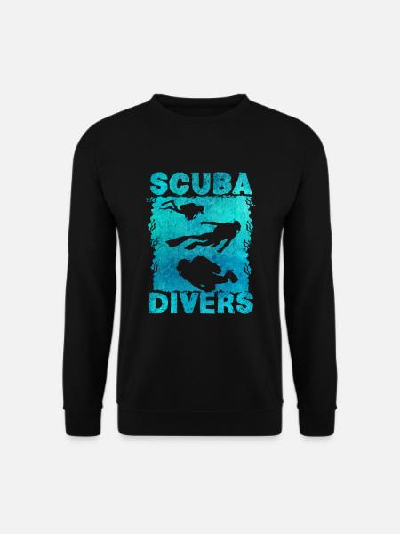 diving - Unisex Sweatshirt - black