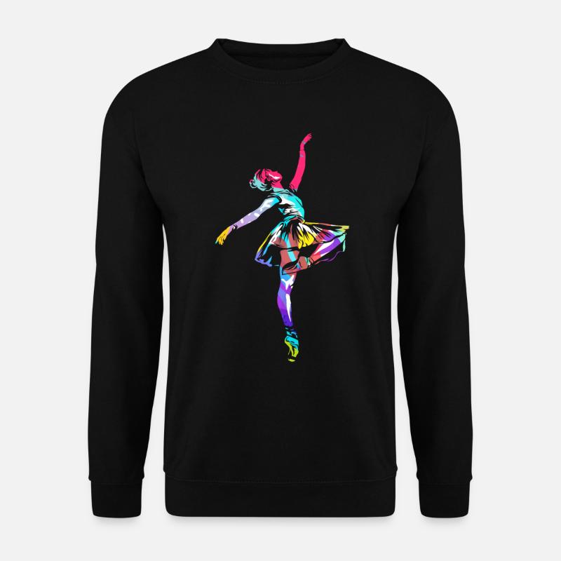 Polygone de ballet - Sweat-shirt Unisexe - noir