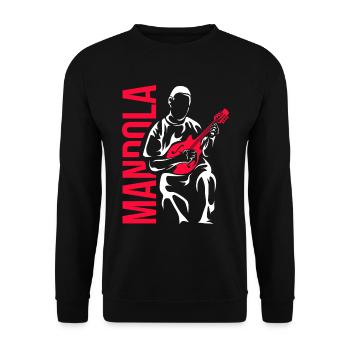 Mandola gift - Unisex Sweatshirt - black - Front - Alina (178cm) & Michal (187cm)