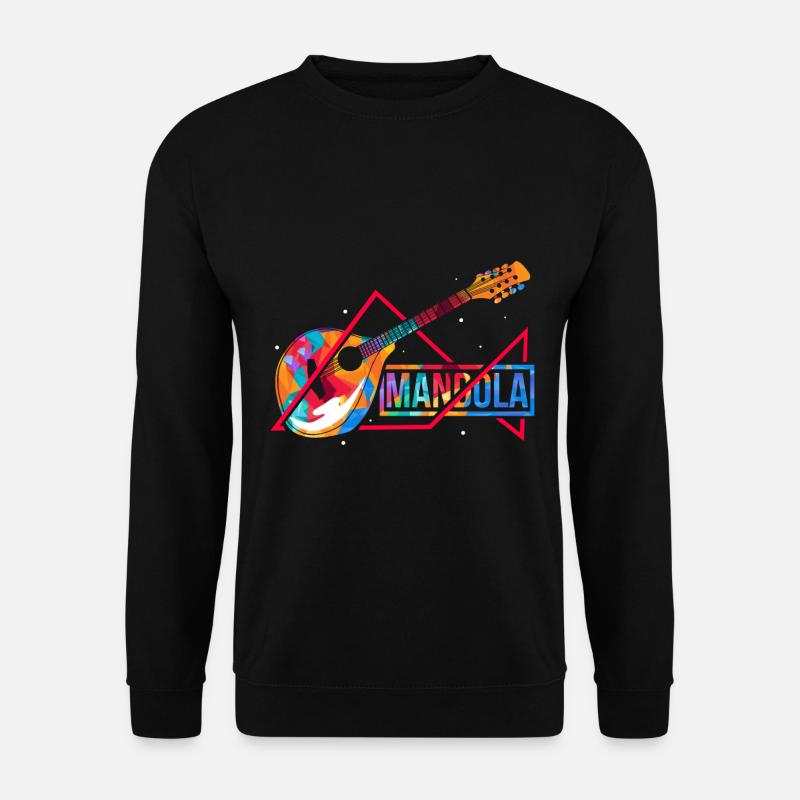Polygone de la mandole - Sweat-shirt Unisexe - noir