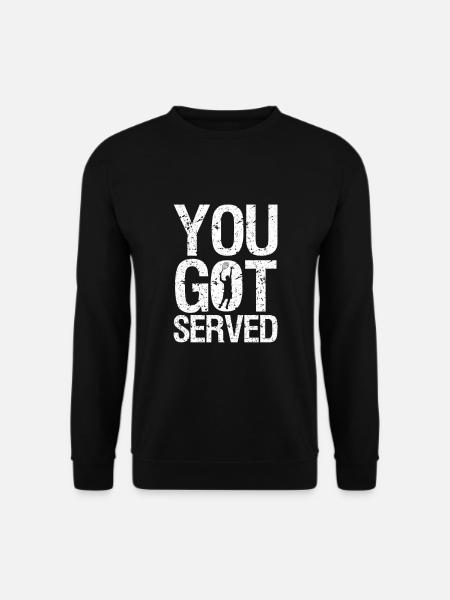 Tennis - Unisex Pullover - Schwarz