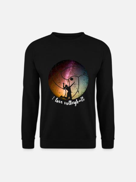 Volleyball serve - Unisex Sweatshirt - black