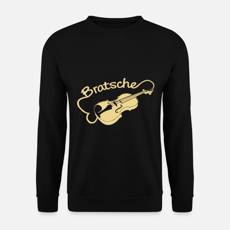 Bratsche - Unisex Pullover - Schwarz