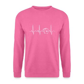 Doppelkopf Geschenk - Unisex Pullover - Pink - Vorne