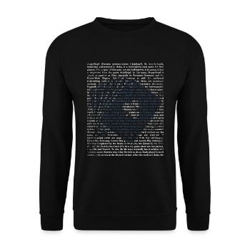 Double head gift - Unisex Sweatshirt - black - Front - Alina (178cm) & Michal (187cm)