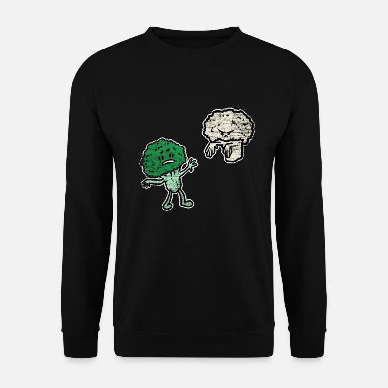 Brocoli chou-fleur - Sweat-shirt Unisexe - noir