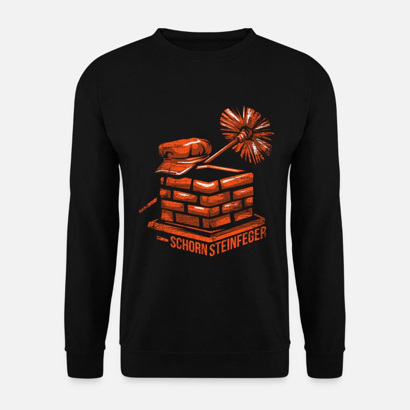 Chimney sweep - Unisex Sweatshirt - black