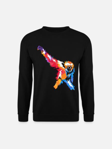 gibbon - Unisex Sweatshirt - black