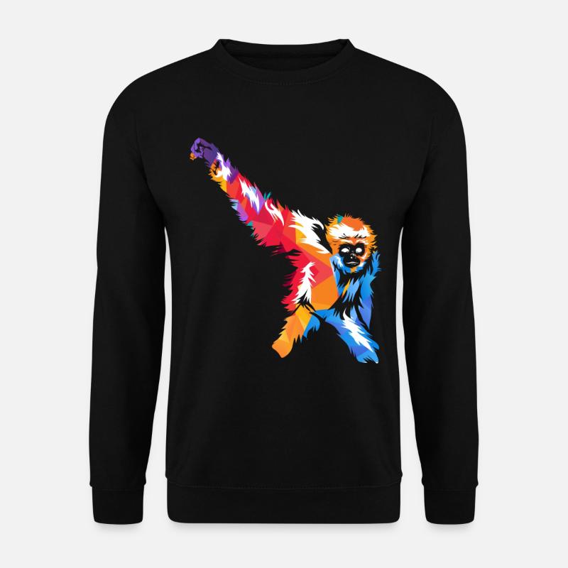 Gibbon - Unisex Pullover - Schwarz