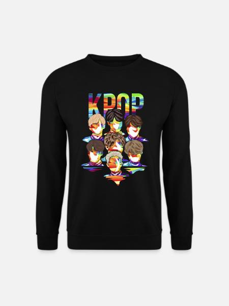 K-pop boyband gift - Unisex Sweatshirt - black