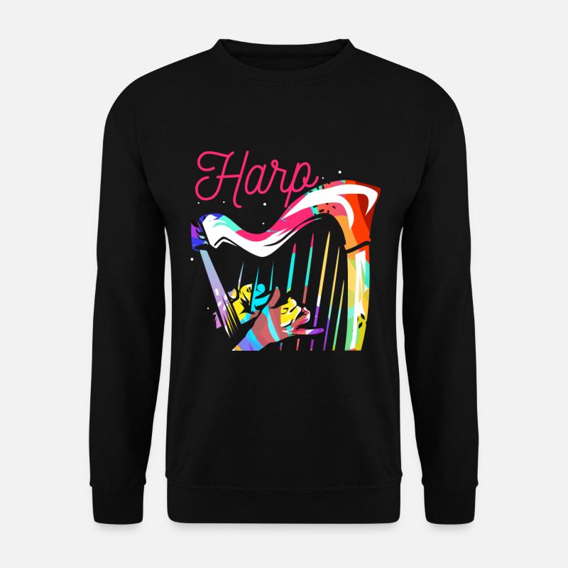 harp - Unisex Sweatshirt - black