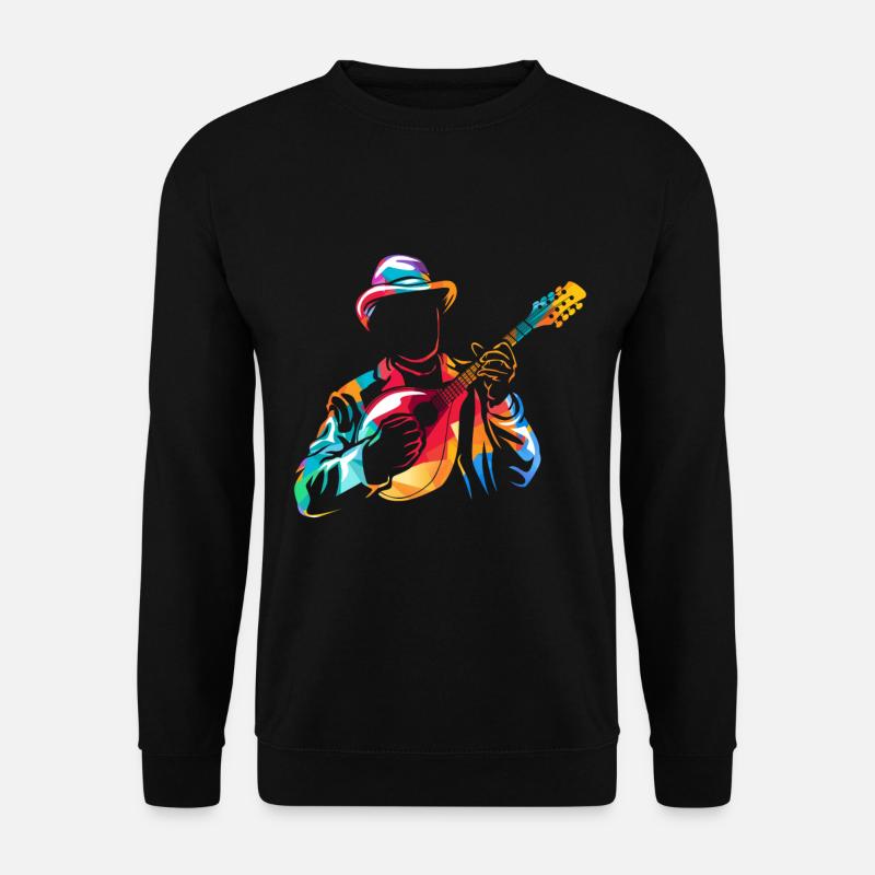 mandolin - Unisex Sweatshirt - black