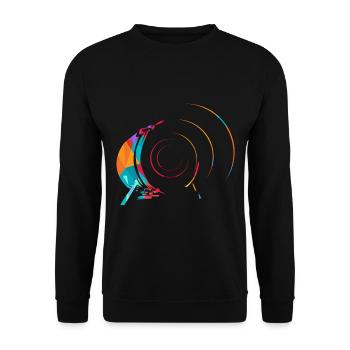 Drum n Bass - Sweat-shirt Unisexe - noir - Devant - Alina (178cm) & Michal (187cm)