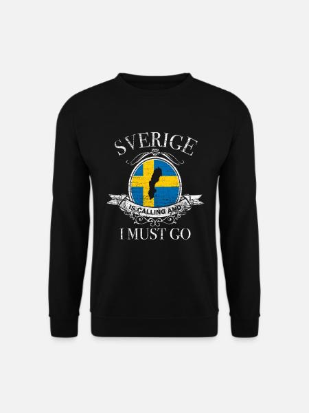 Sverige - Unisex Sweatshirt - black