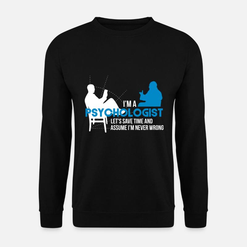 Psychologe - Unisex Pullover - Schwarz