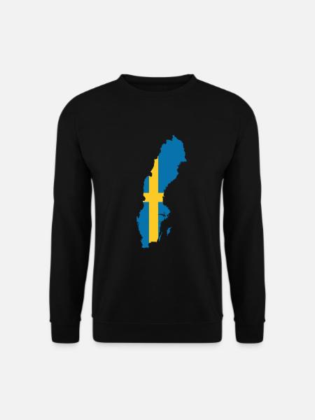 Schweden - Unisex Pullover - Schwarz
