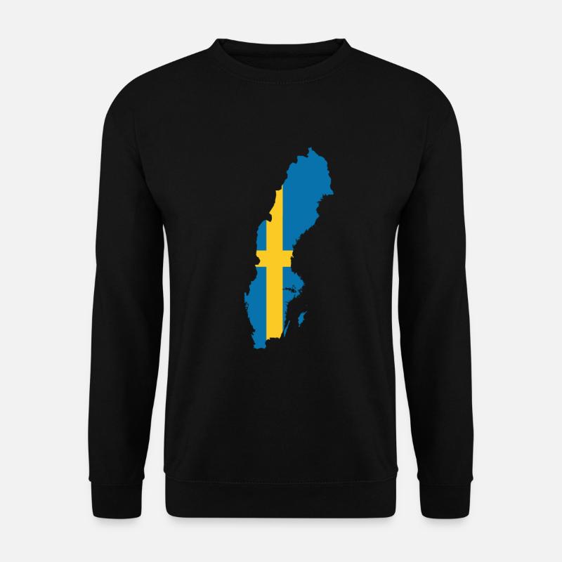 Schweden - Unisex Pullover - Schwarz