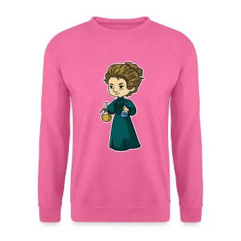 Marie Curie - Unisex Pullover - Pink - Vorne
