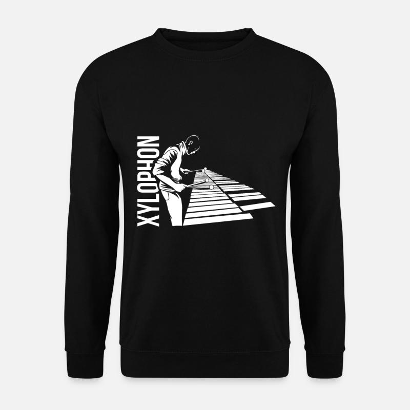 Xylophon - Unisex Pullover - Schwarz
