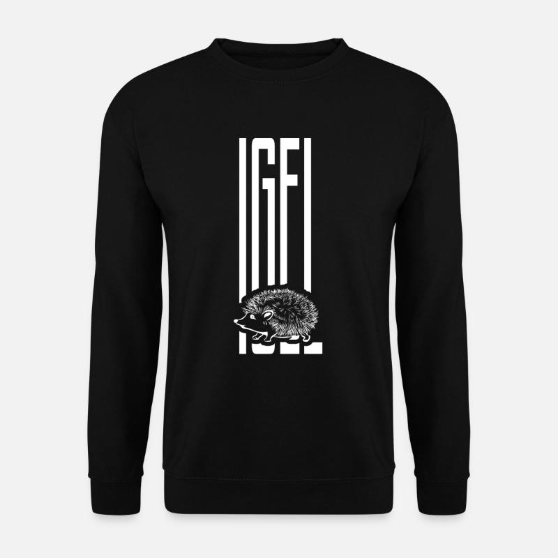 Hedgehog Gift - Unisex Sweatshirt - black