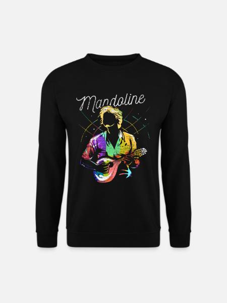 Mandolin Gift - Unisex Sweatshirt - black
