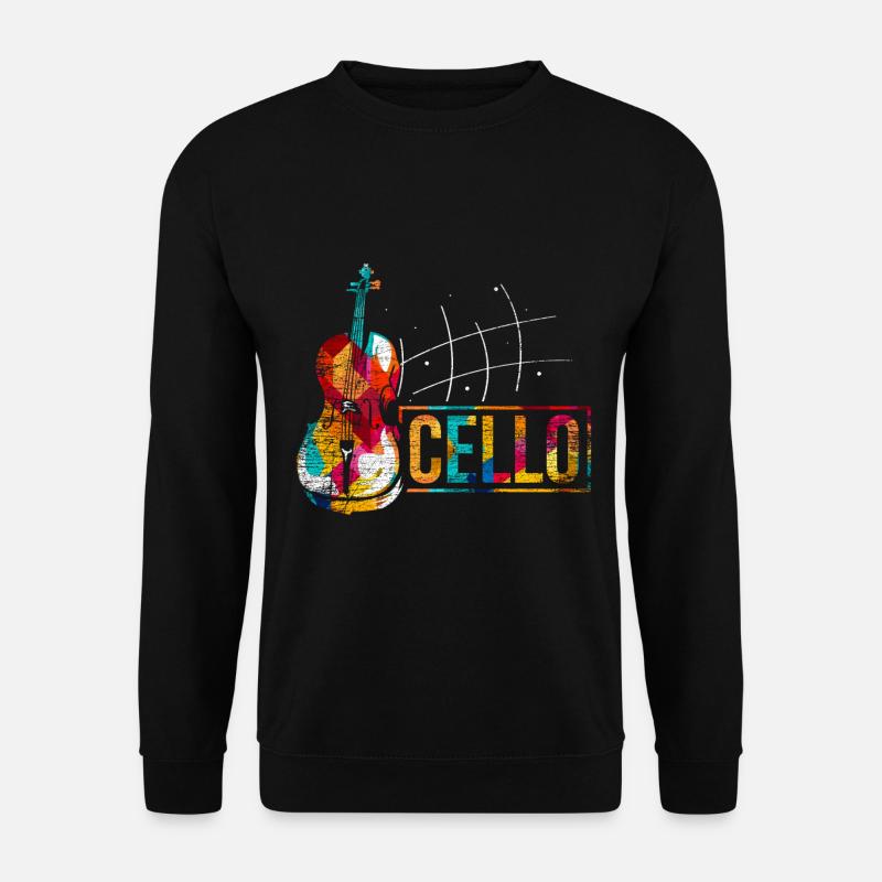 Cello Geschenk - Unisex Pullover - Schwarz