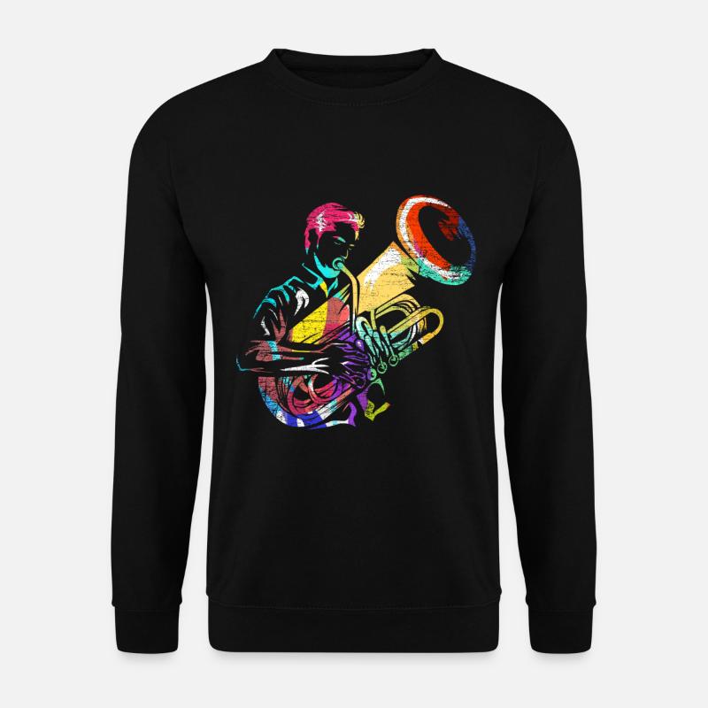 Cadeau de tuba - Sweat-shirt Unisexe - noir
