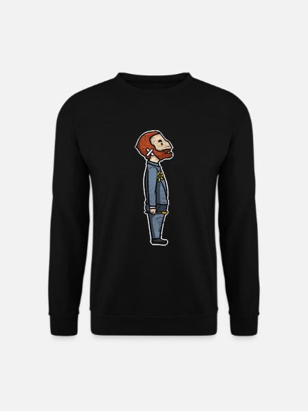 Van Gogh Sonnenblume - Unisex Pullover - Schwarz