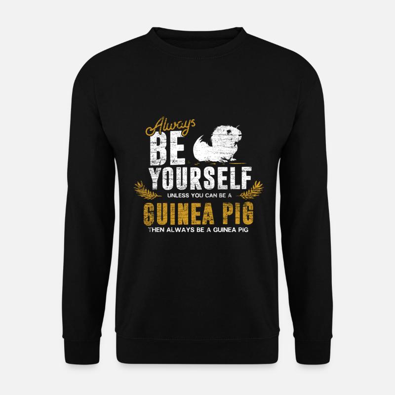 Cadeau cochon d'Inde - Sweat-shirt Unisexe - noir
