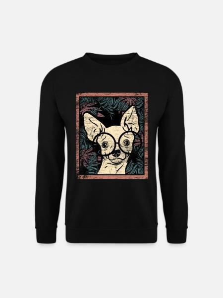 Cadeau Chihuahua - Sweat-shirt Unisexe - noir