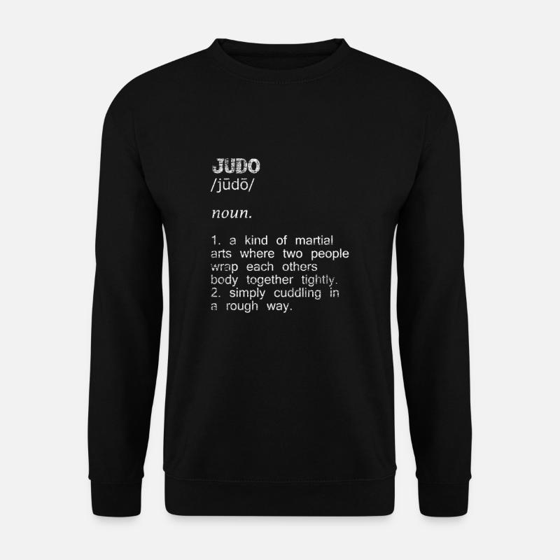 Judo Geschenk - Unisex Pullover - Schwarz
