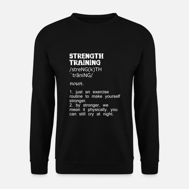 Cadeau de musculation - Sweat-shirt Unisexe - noir