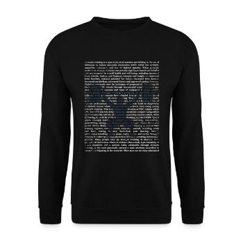 Krafttraining Geschenk - Unisex Pullover - Schwarz - Vorne - Alina (178cm) & Michal (187cm)