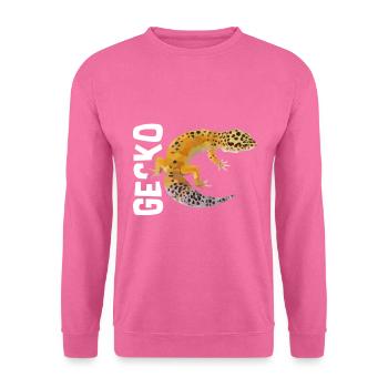 Gecko - Unisex Pullover - Pink - Vorne