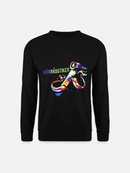 Hörakustiker Doktor Geschenk - Unisex Pullover - Schwarz