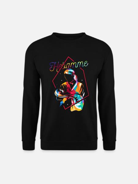 Hebamme Geschenk - Unisex Pullover - Schwarz
