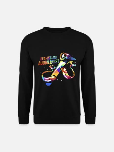 Hörakustiker Geschenk - Unisex Pullover - Schwarz