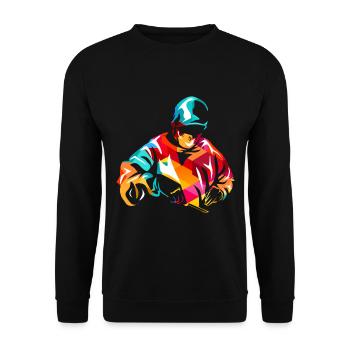 Cadeau chirurgien - Sweat-shirt Unisexe - noir - Devant - Alina (178cm) & Michal (187cm)