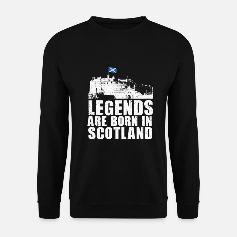 Schottland Legenden Geschenk - Unisex Pullover - Schwarz