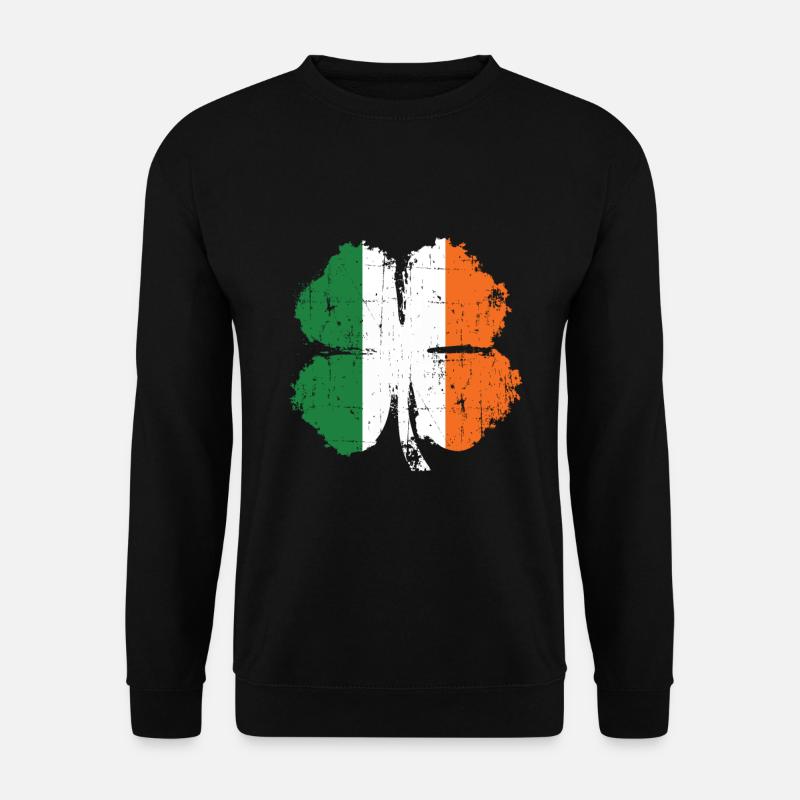 Irlande Trèfle cadeau - Sweat-shirt Unisexe - noir