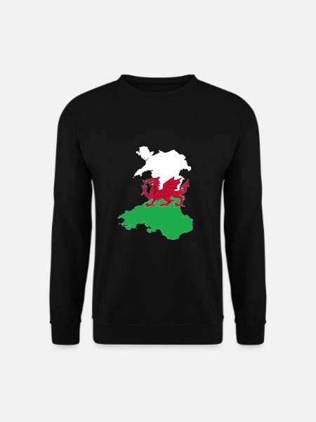 Wales - Unisex Sweatshirt - black