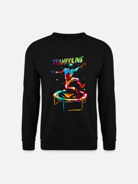 Trampoline - Unisex Sweatshirt - black