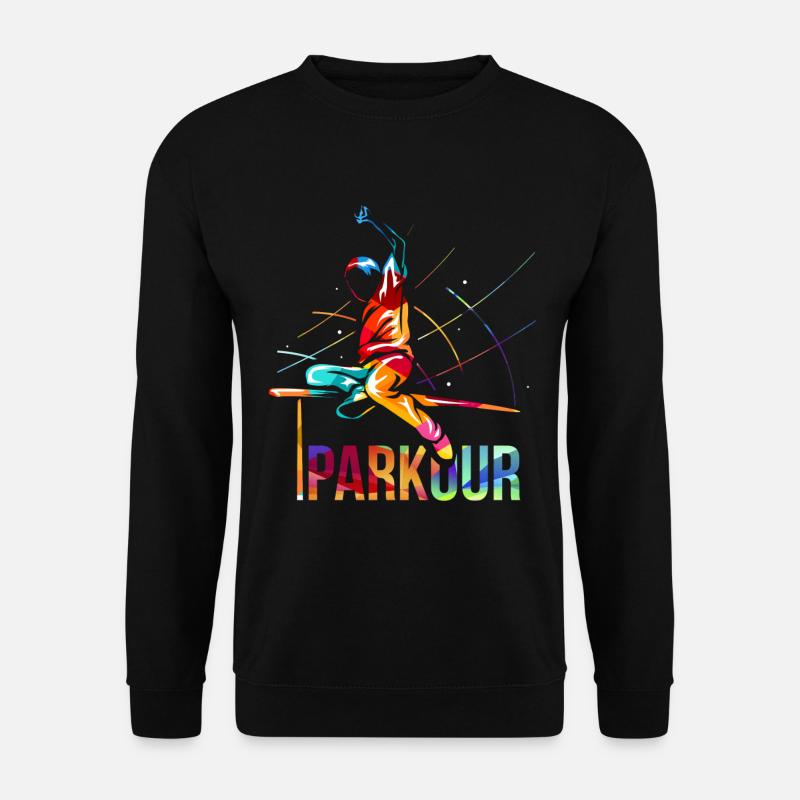 Parkour gift - Unisex Sweatshirt - black