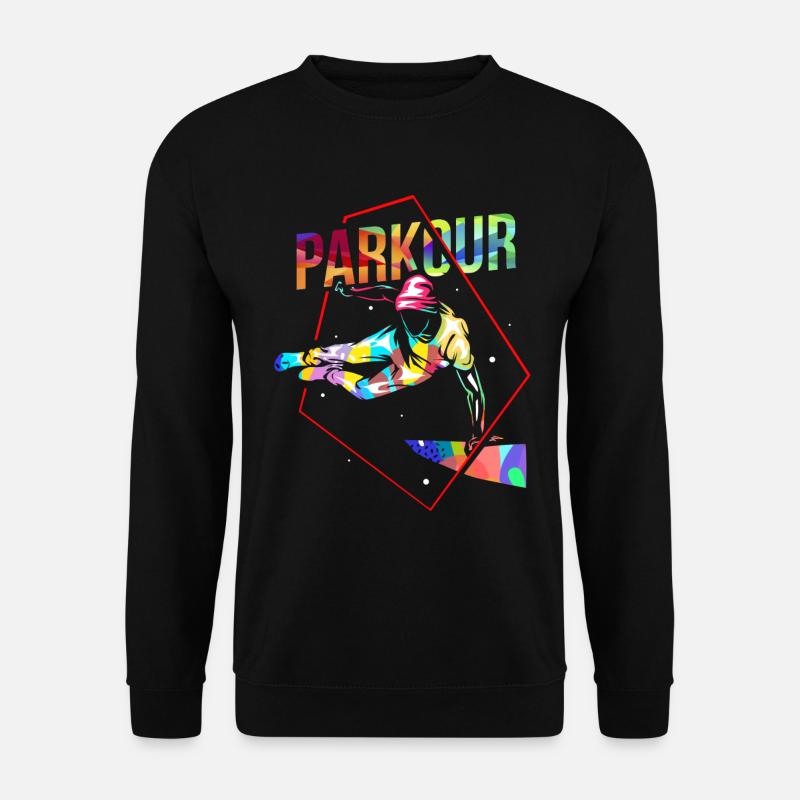 Parkour gift - Unisex Sweatshirt - black