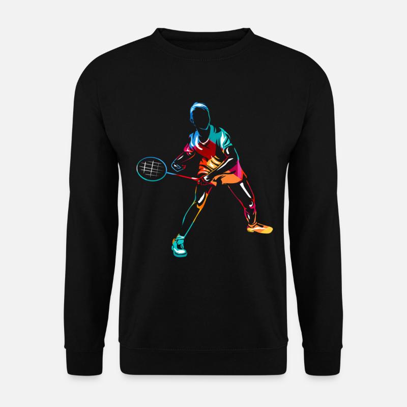 badminton - Unisex Sweatshirt - black