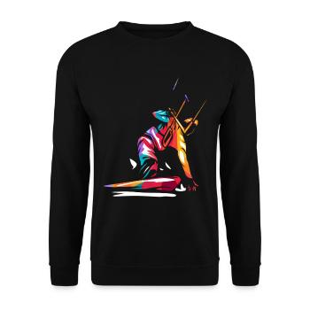 kitesurfing - Sweat-shirt Unisexe - noir - Devant - Alina (178cm) & Michal (187cm)