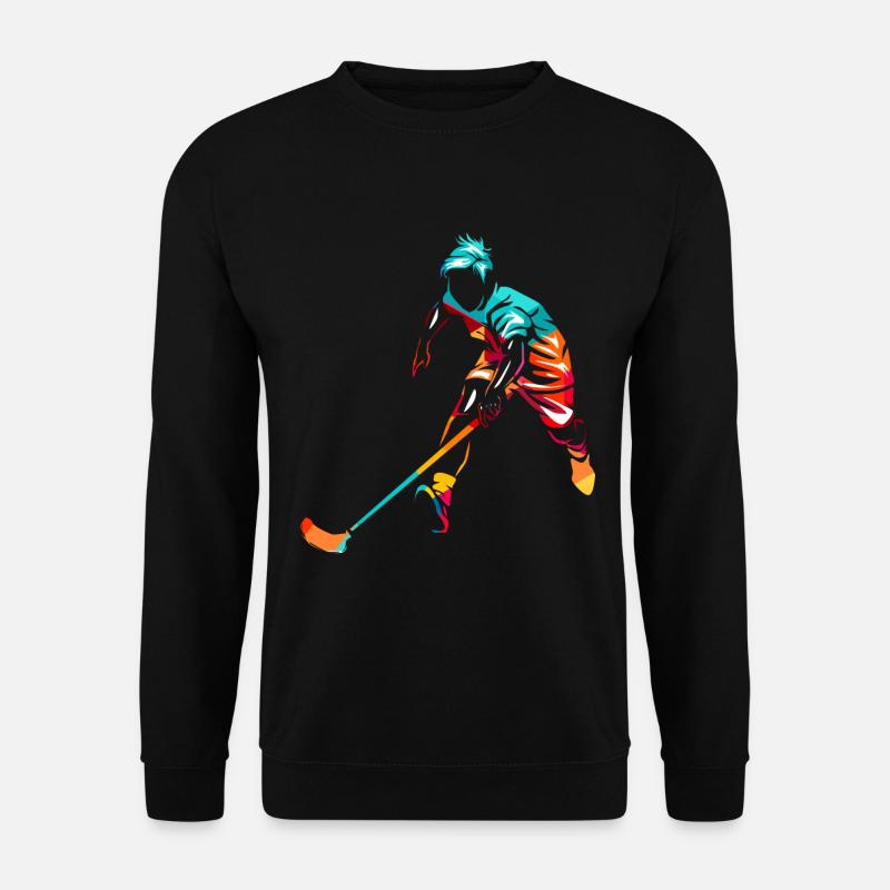Floorball - Unisex Sweatshirt - black