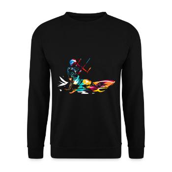 kitesurfing - Sweat-shirt Unisexe - noir - Devant - Alina (178cm) & Michal (187cm)