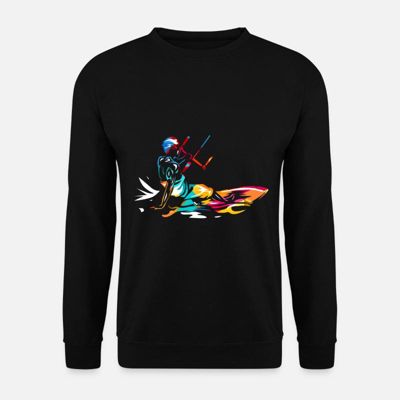 kitesurfing - Unisex Sweatshirt - black